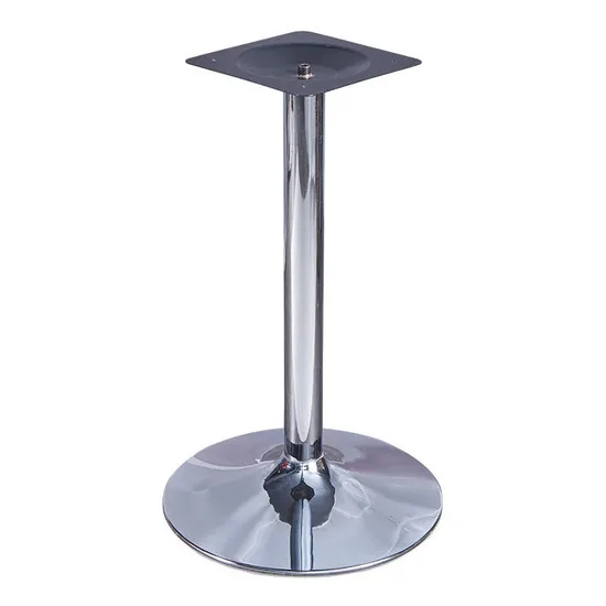 Muebles Restaurante Café Comedor Acero inoxidable Metal Tulip Base de mesa de hierro fundido