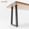 Escritorio industrial, banco de oficina, comedor, café, muebles de comedor, patas de mesa de metal