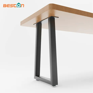Escritorio industrial, banco de oficina, comedor, café, muebles de comedor, patas de mesa de metal