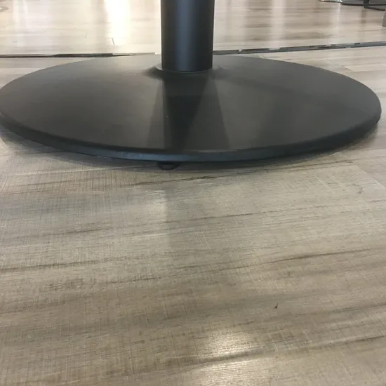 Base de mesa superior única personalizada disponible de hierro fundido