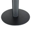 Patas para muebles Patas de mesa redondas con recubrimiento en polvo Patas de mesa auxiliar Café