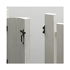 Kit de pestillo de puerta de metal resistente negro OEM personalizado para puertas de valla de madera