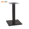 Muebles baratos, cubiertas de placa de hierro, mesa de centro de goma con base de mesa