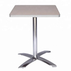 Pata plegable ajustable de la tabla del metal de la aleación de aluminio de la base de la tabla de los muebles de encargo