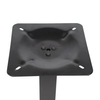 Base de mesa de hierro sólido plano negro de buena calidad para uso en restaurantes