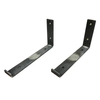 Soportes para estantes, soporte de esquina en ángulo recto en forma de L de hierro grueso para colgar en la pared