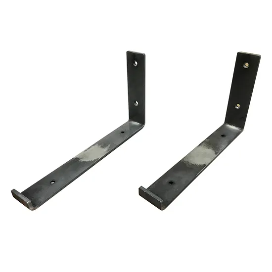 Soportes para estantes, soporte de esquina en ángulo recto en forma de L de hierro grueso para colgar en la pared