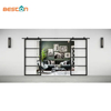 Puertas de vidrio Wide Glas Barn Puerta con marco de metal