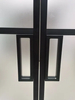 Puerta corrediza de aluminio con kit de herrajes