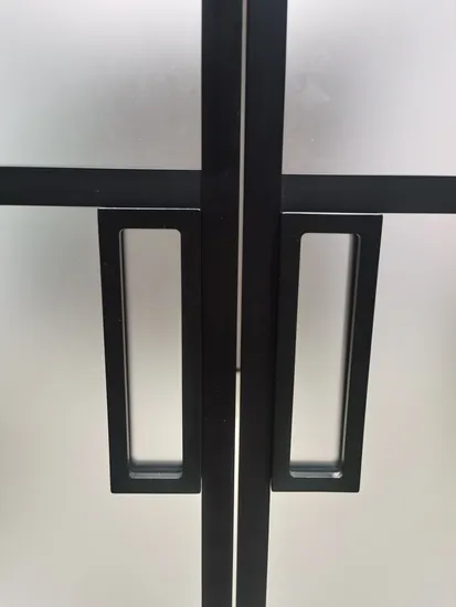 Puerta corrediza de aluminio con kit de herrajes
