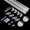Polea colgante para puertas corredizas de madera o metal