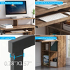 Gabinete minimalista inteligente para sala de estar, escritorio para juegos en forma de L, escritorio esquinero para ordenador