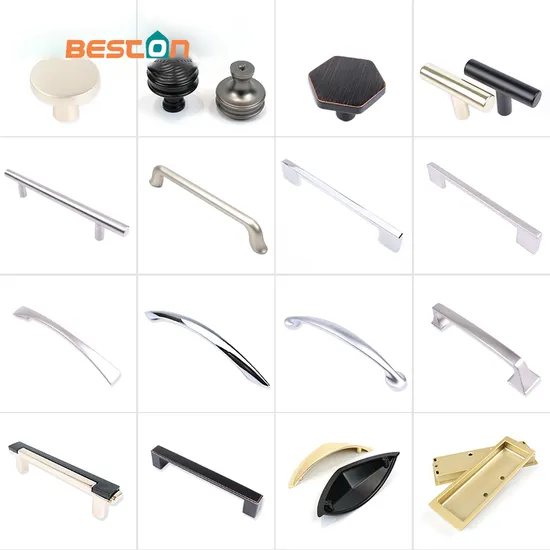 Tiradores y perillas únicos para muebles, tiradores de Hardware para manija de gabinete pequeño, aleación de aluminio