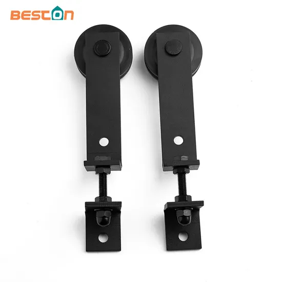 Kit de cerradura para puerta corrediza de granero de aluminio de alta resistencia: hardware al por mayor para casas y graneros modernos