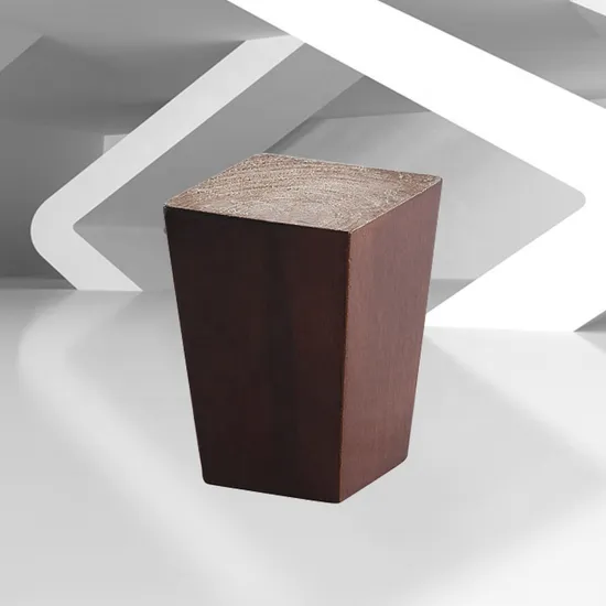 Patas de madera anticorrosivas hechas a medida: mejoras elegantes para muebles y sofás
