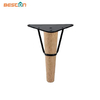 Patas asequibles para muebles de madera maciza: estructura de metal para mesas y sofás