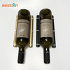 Estante de aluminio negro del almacenamiento del vino de los contenedores de almacenamiento de la botella del estante del vino del oro