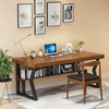 Pata de mesa de hierro con acabado en polvo negro industrial para mesa de comedor