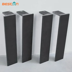 Patas de mesa de metal industrial, patas de mesas de comedor para uso doméstico