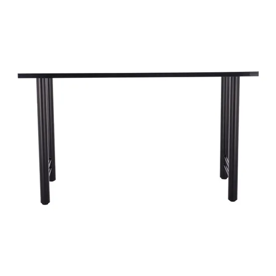 Base de mesa de comedor cromada, herrajes para muebles, patas de mesa en forma de H