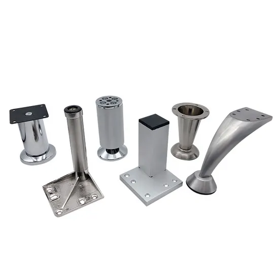 Patas de sofá modernas de acero galvanizado para muebles: resistentes y fáciles de instalar