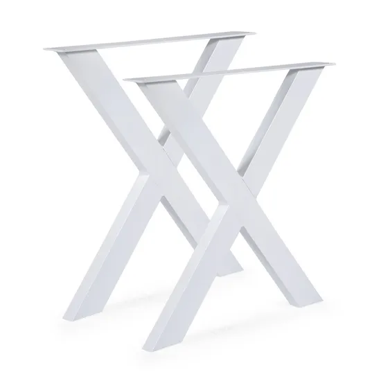 Muebles personalizados de alta resistencia, decoración, bricolaje, café X, patas de mesa industriales