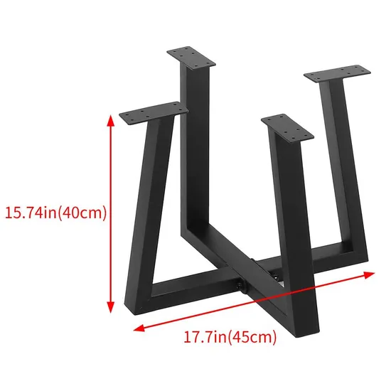 Proveedor de muebles Patas de mesa de comedor de hierro fundido