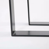 Patas de mesa planas de acero modernas de mediados de siglo