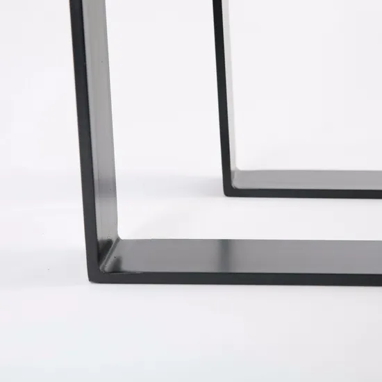 Patas de mesa planas de acero modernas de mediados de siglo