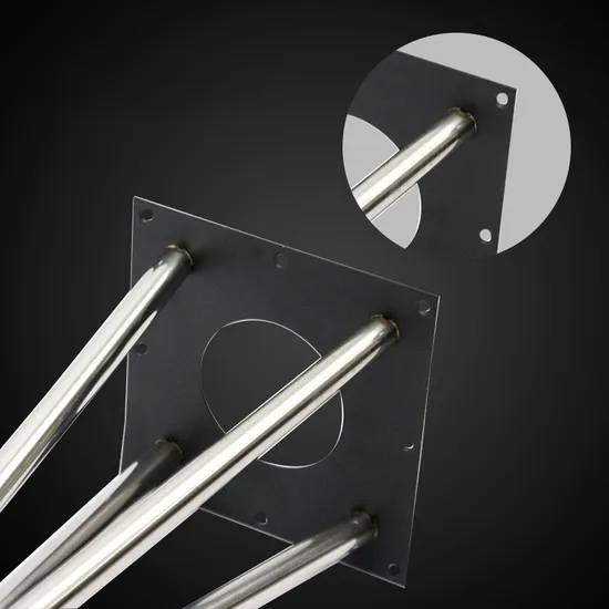 Soportes de patas de mesa de patas de mesa de centro de metal de hardware moderno