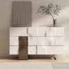 Gabinete lateral de comedor moderno con consola mezcladora eléctrica - Montaje en pared para bares y restaurantes en el hogar