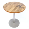 Venta caliente restaurante de madera mesa de comedor y sillas Base