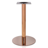 Base de mesa de cobre de piezas de muebles de metal para contrato comercial