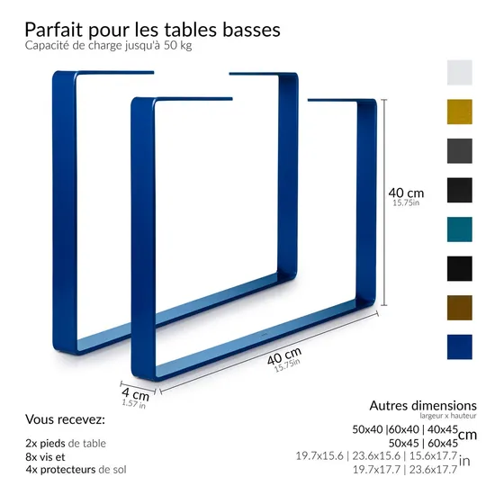 Muebles de oficina, escritorio de comedor, café de acero, comedor, patas de mesa de metal modernas de lujo