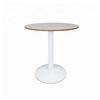 Base de mesa de centro de comedor de hierro blanco adornado vendedora caliente
