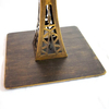 Pata de mesa de metal personalizada decorativa con base de torre de fábrica