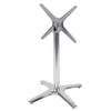 Revestimiento de base de mesa cruzada de acero inoxidable para muebles de China para base de mesa redonda