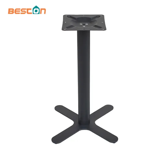 Bases de mesa negras Base de mesa para mesa de comedor