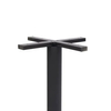 Base grande de acero de la mesa de centro de Chrome del metal del escritorio del pedestal del comedor moderno