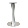Base de mesa de comedor redonda moderna de acero inoxidable