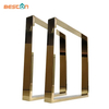 Muebles modernos resistentes para comedor, patas de mesa de metal de acero inoxidable