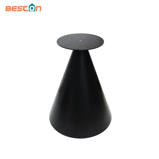 Juegos de mesa para muebles, mesa de comedor negra de hierro para mesa de mármol
