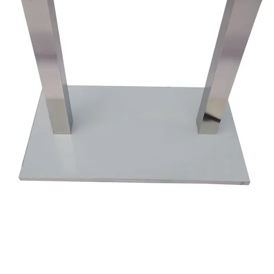 Restaurante Bar Café Comedor Tulip Base de mesa de comedor de metal de hierro fundido
