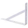 Soportes de soporte de pared Estante flotante Soporte triangular de metal reforzado con acero de un solo lado