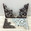 Soporte de pared de hierro fundido triangular antiguo de alta calidad personalizado