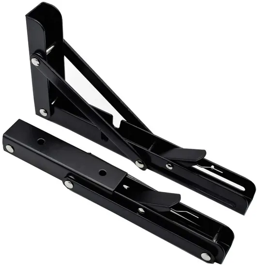Soporte de estante plegable de metal para mesa de banco Soporte de bricolaje