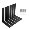 Precio 90 grados en forma de L, soportes para estantes de pared de madera, cocina