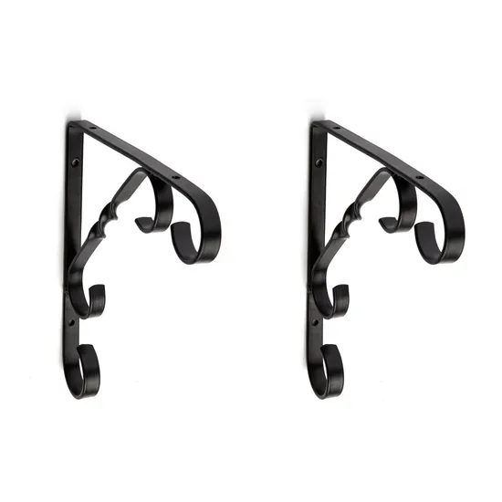Soportes de estante triangulares de metal Soportes de soporte de estante portadores de carga fijos en la pared