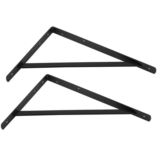 Soporte de estante Soporte de estante flotante de acero Soporte de soporte de estante resistente