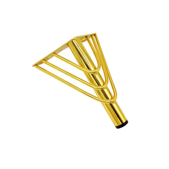 Patas de sofá ajustables de metal moderno: 12-18 cm de altura, patas de muebles elegantes para sofá y sillón